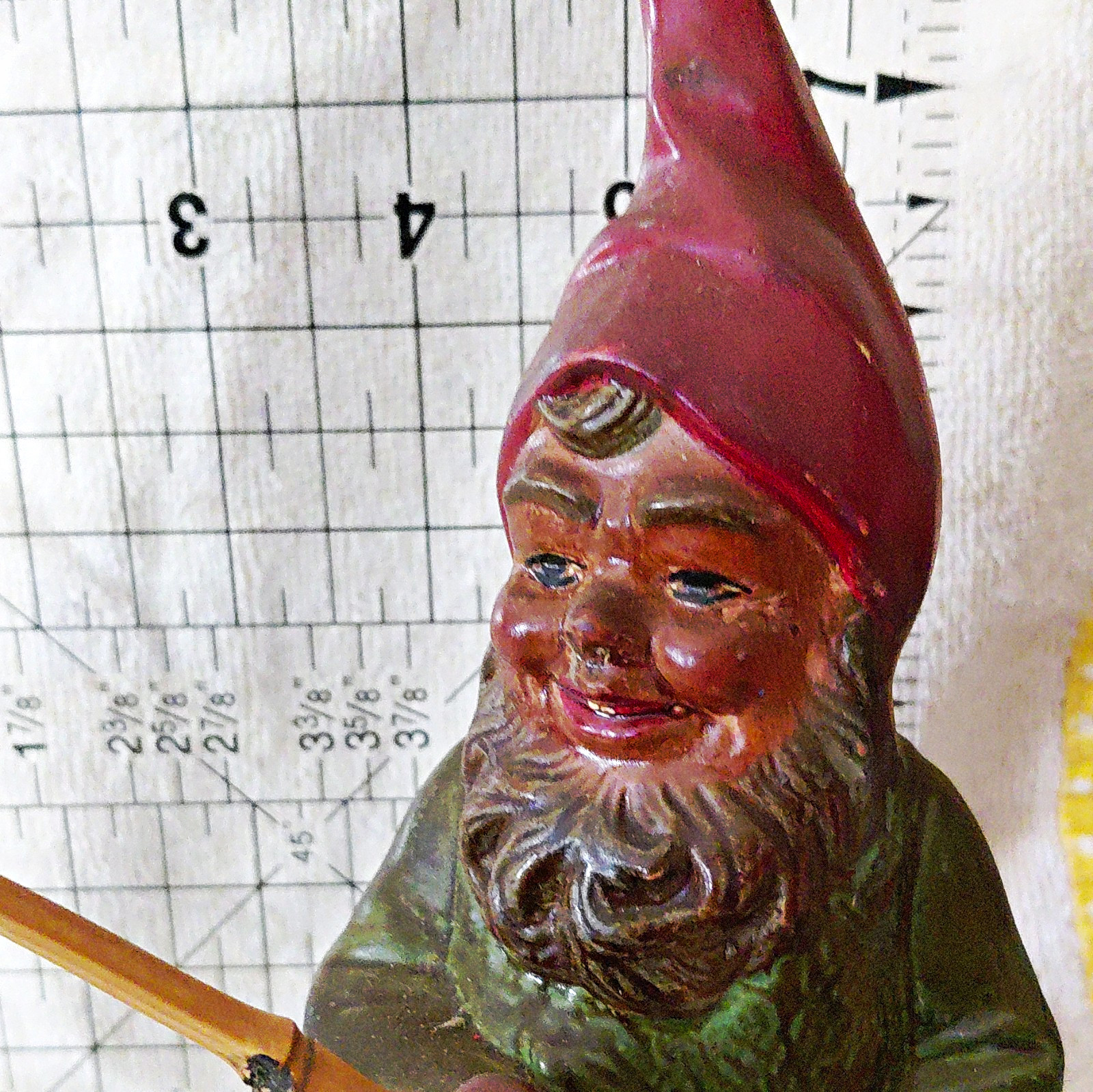 The Fisherman Gnome Orig Heissner # 932 The Fisherman Gnome Orig Heissner # 932