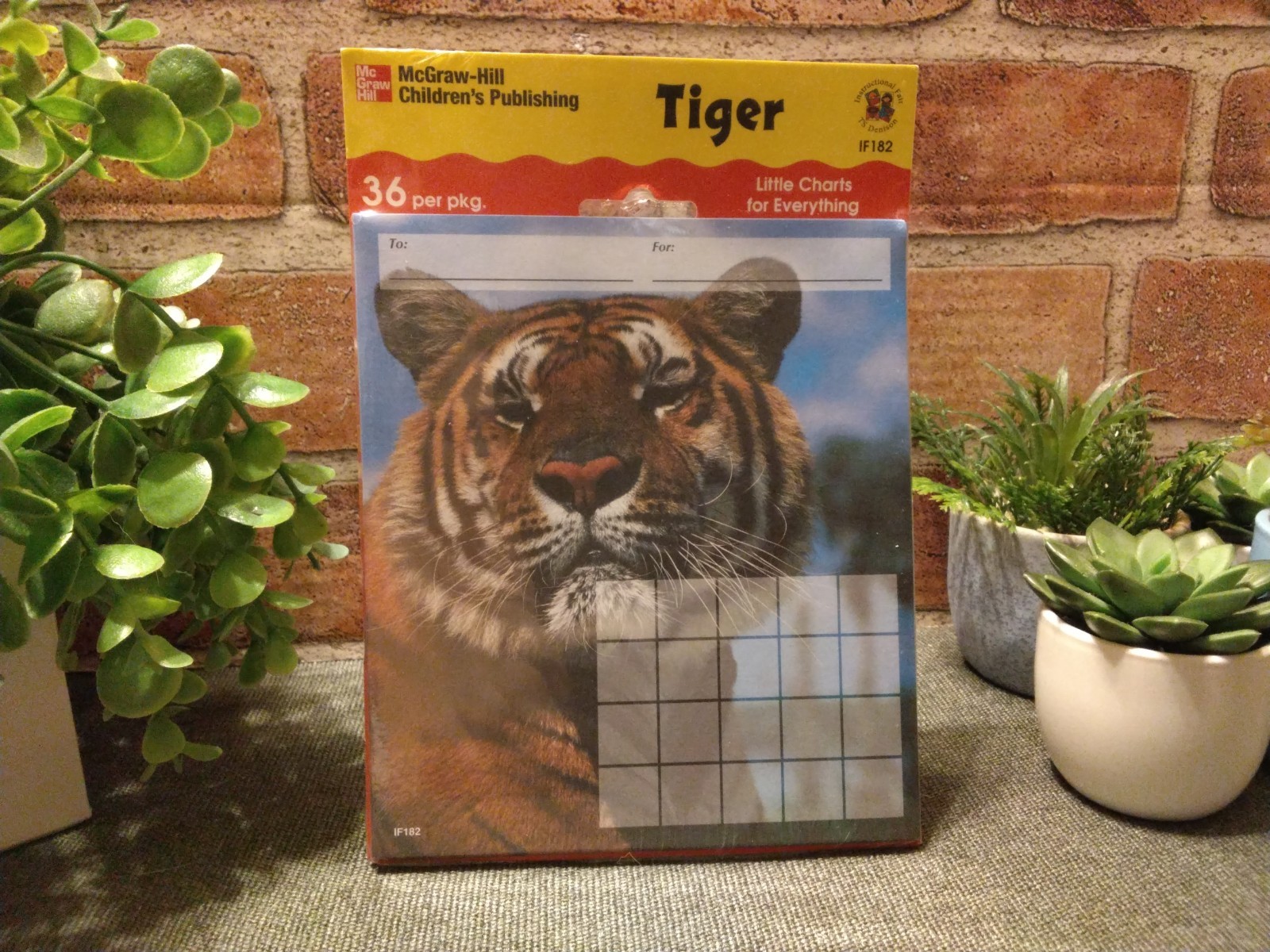 Vtg 1990's McGraw-Hill Childrens Publishing TIGER 