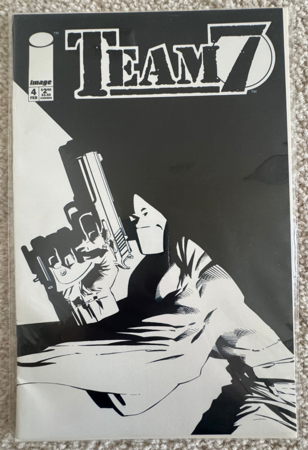 Team 7 #4 Comic Book Image Comics February 1995 Vtg Vintage 90s