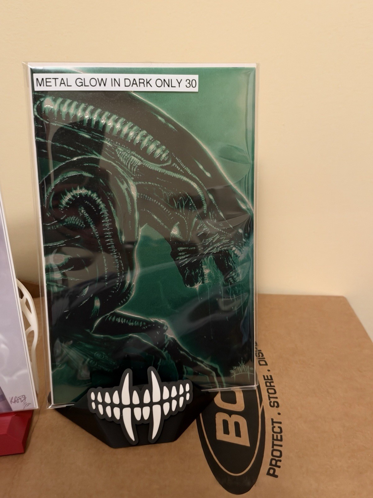 SIGOURNEY WEAVER ALIEN GLOW IN THE DARK METAL MARTIN ZAVALA LIMITED TO 30
