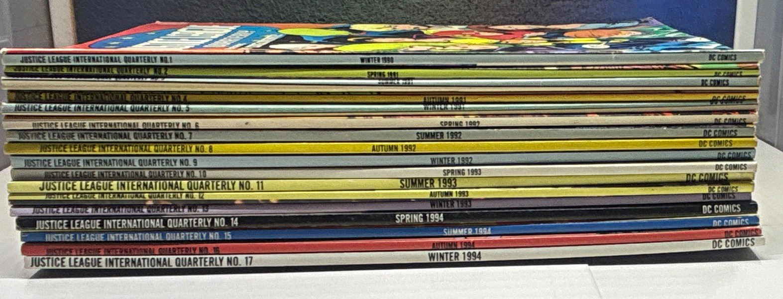 DC Comics Justice League Quarterly Comic Book Lot/Set.        1 - 16.  1,280 pgs