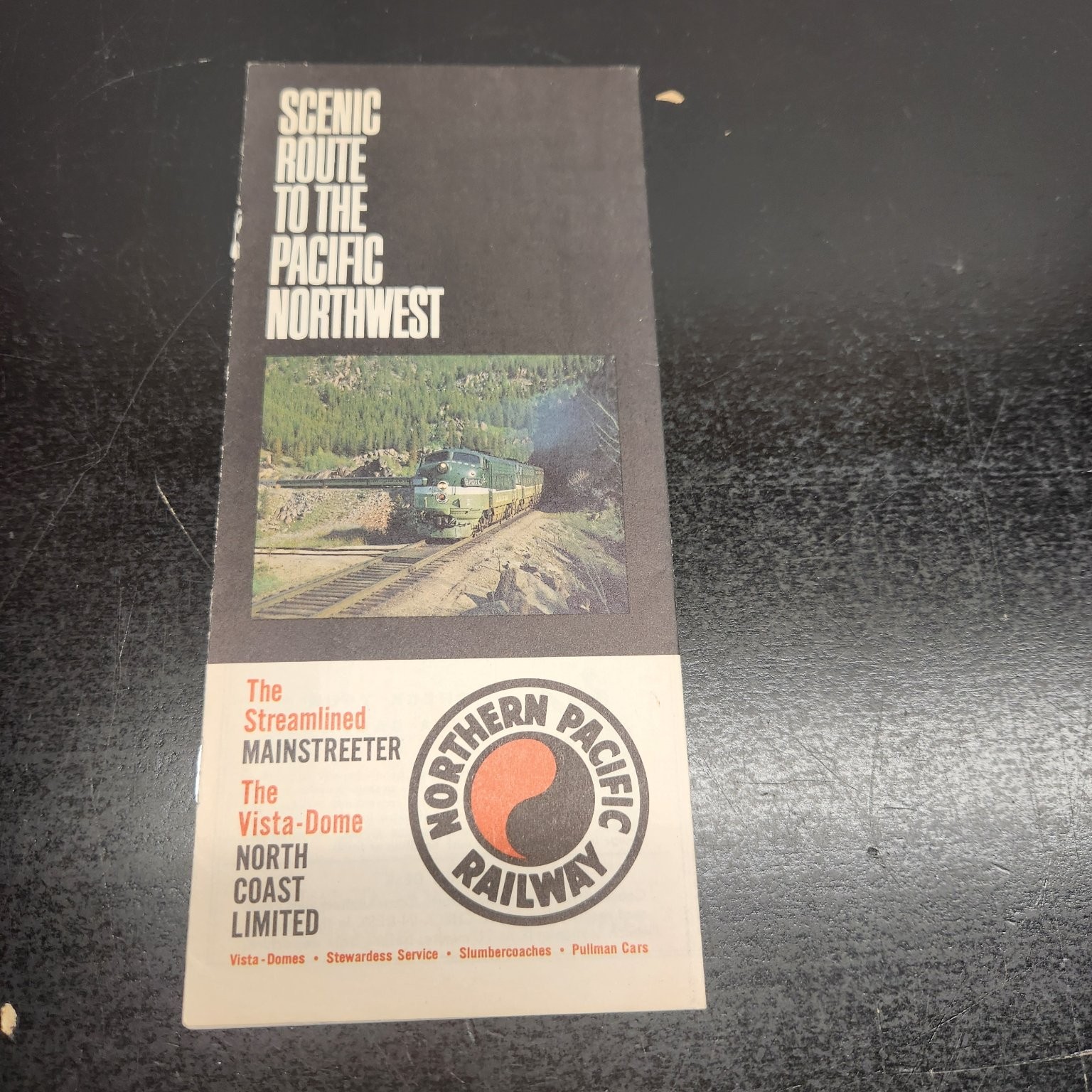 1968 Northern Pacific Railway Timetable Brochure Train Schedules Map PNW 1968 Northern Pacific Railway Timetable Brochure Train Schedules Map PNW