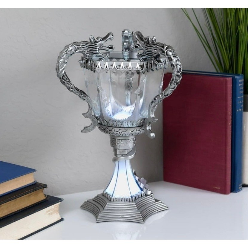 Harry Potter Triwizard Cup LED Mood Light Desk Lamp Goblet of Fire 13-Inch New