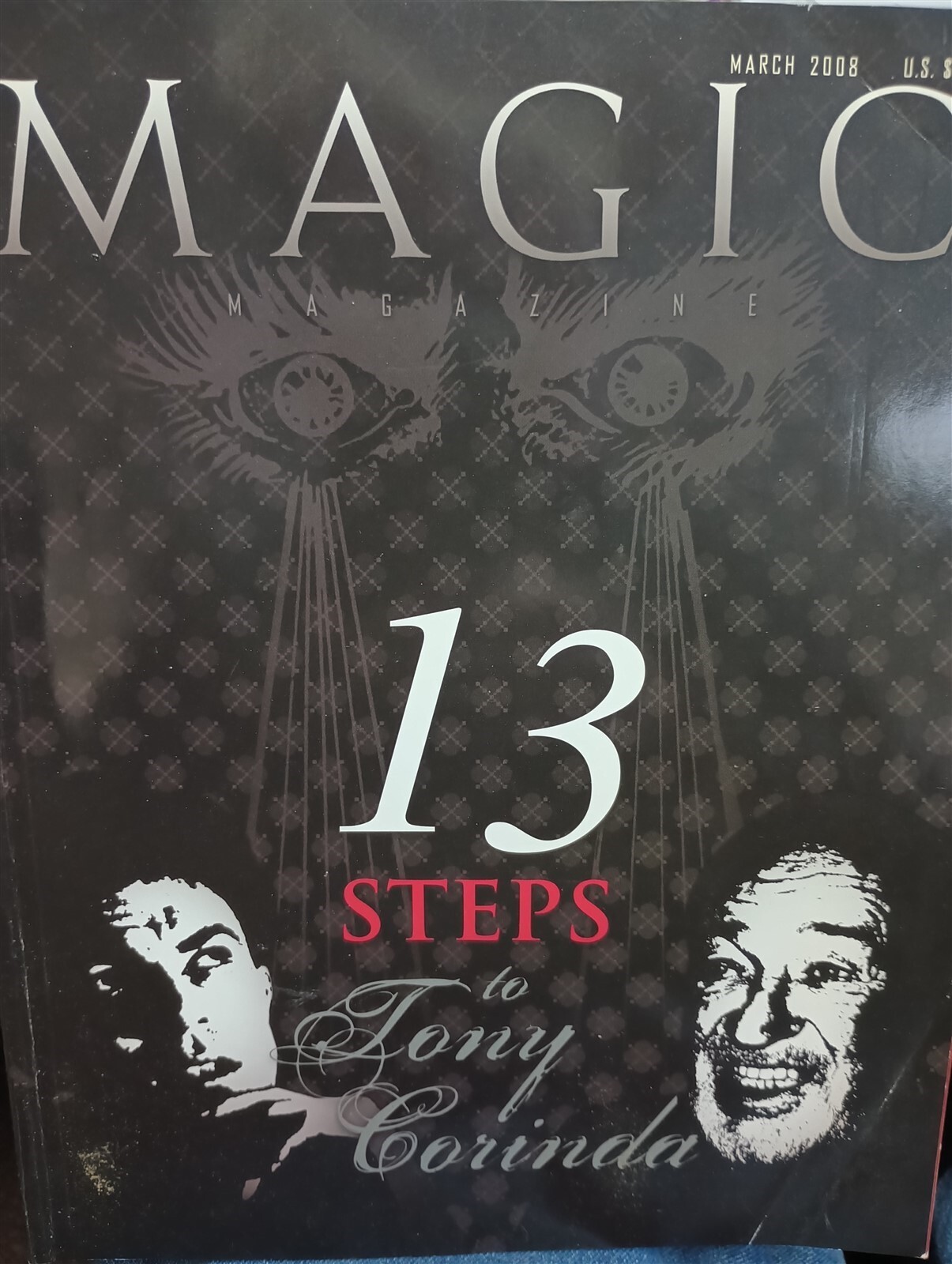 Tony Corinda 13 Steps Magic Magazine Issue March 2008 #17