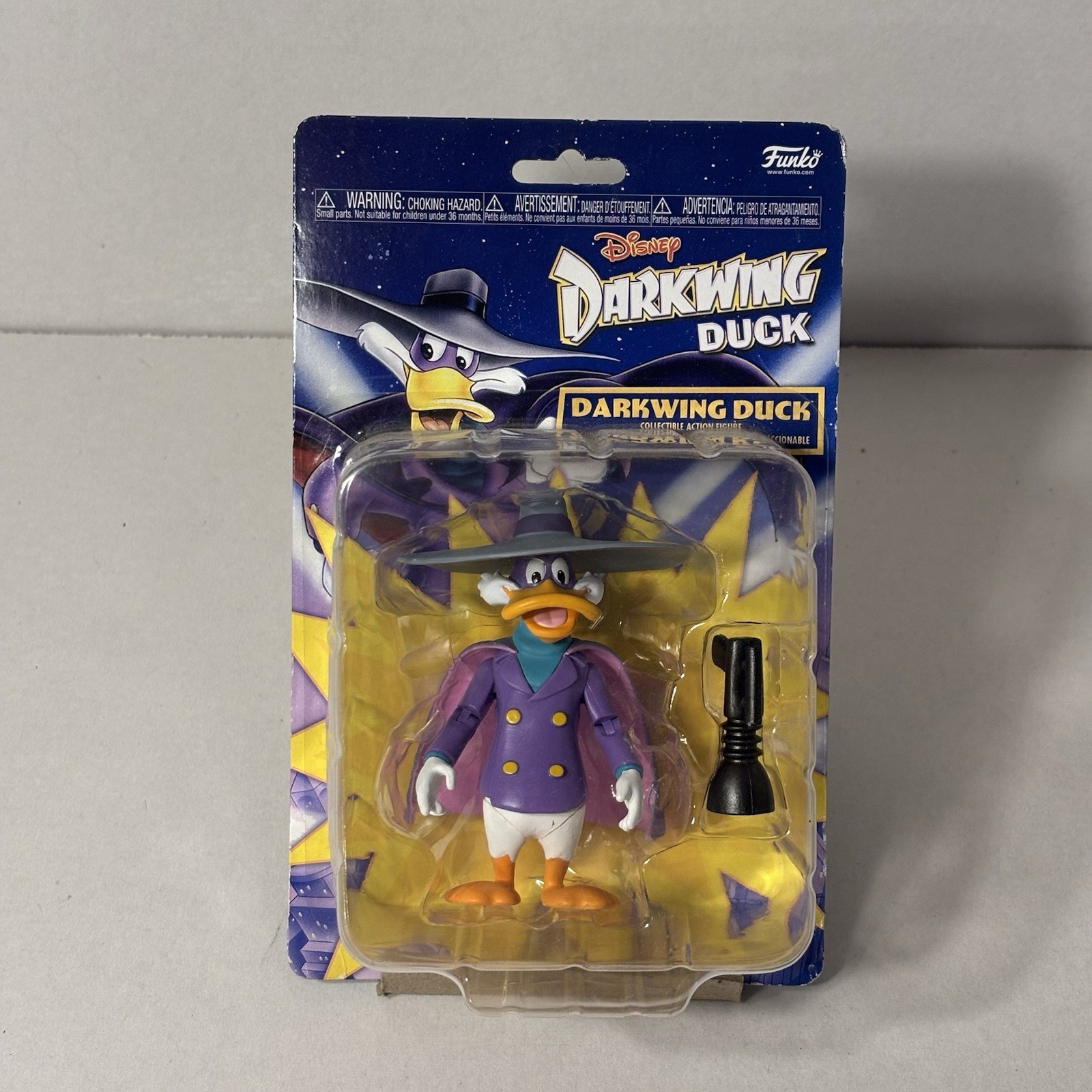 Funko Disney Afternoon Darkwing Duck Action Figure New On Card Sealed 
