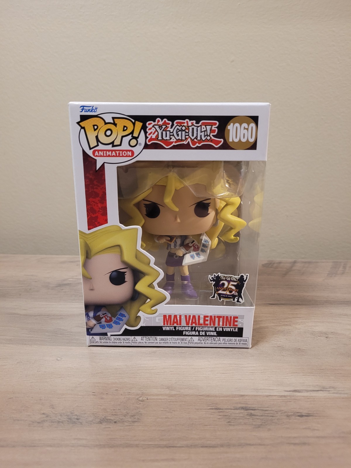 Funko Pop Yu-Gi-Oh Mai Valentine #1060 Vinyl Figure Animation 25th Anniversary