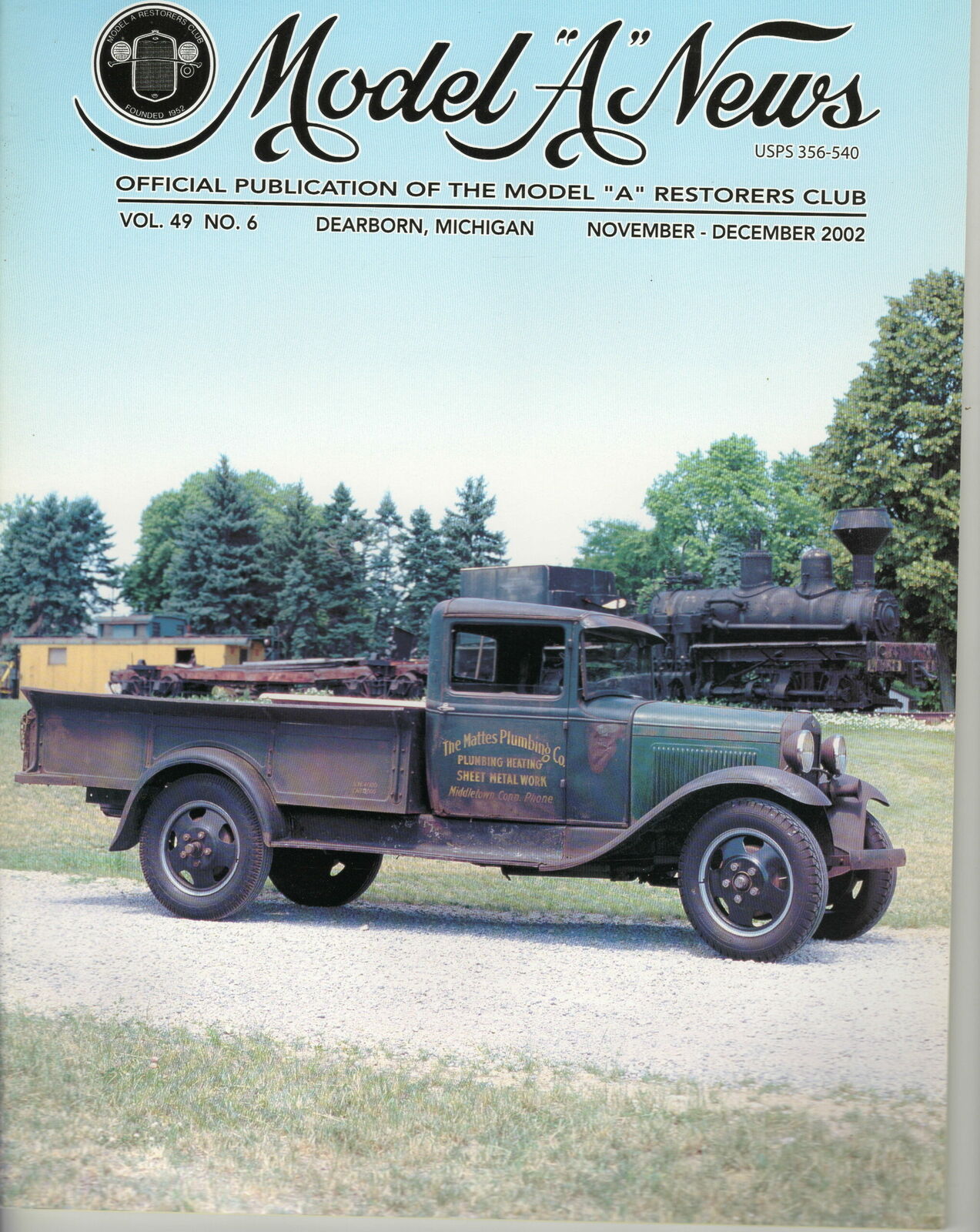 1931 AA EXPRESS - MODEL “A” NEWS OFFICIAL PUBLICATION VOL.49 NO.6 2002 MAGAZINE