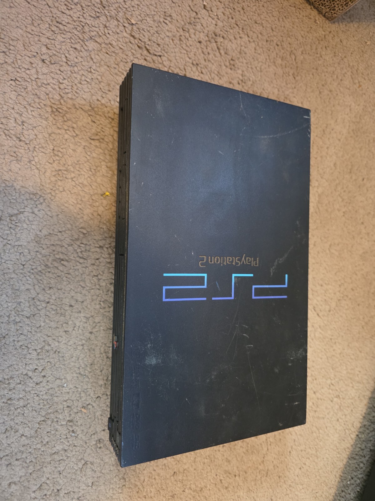 Sony PlayStation 2 PS2 SCPH-300001 Retro Black Console Only With Unofficial Cord