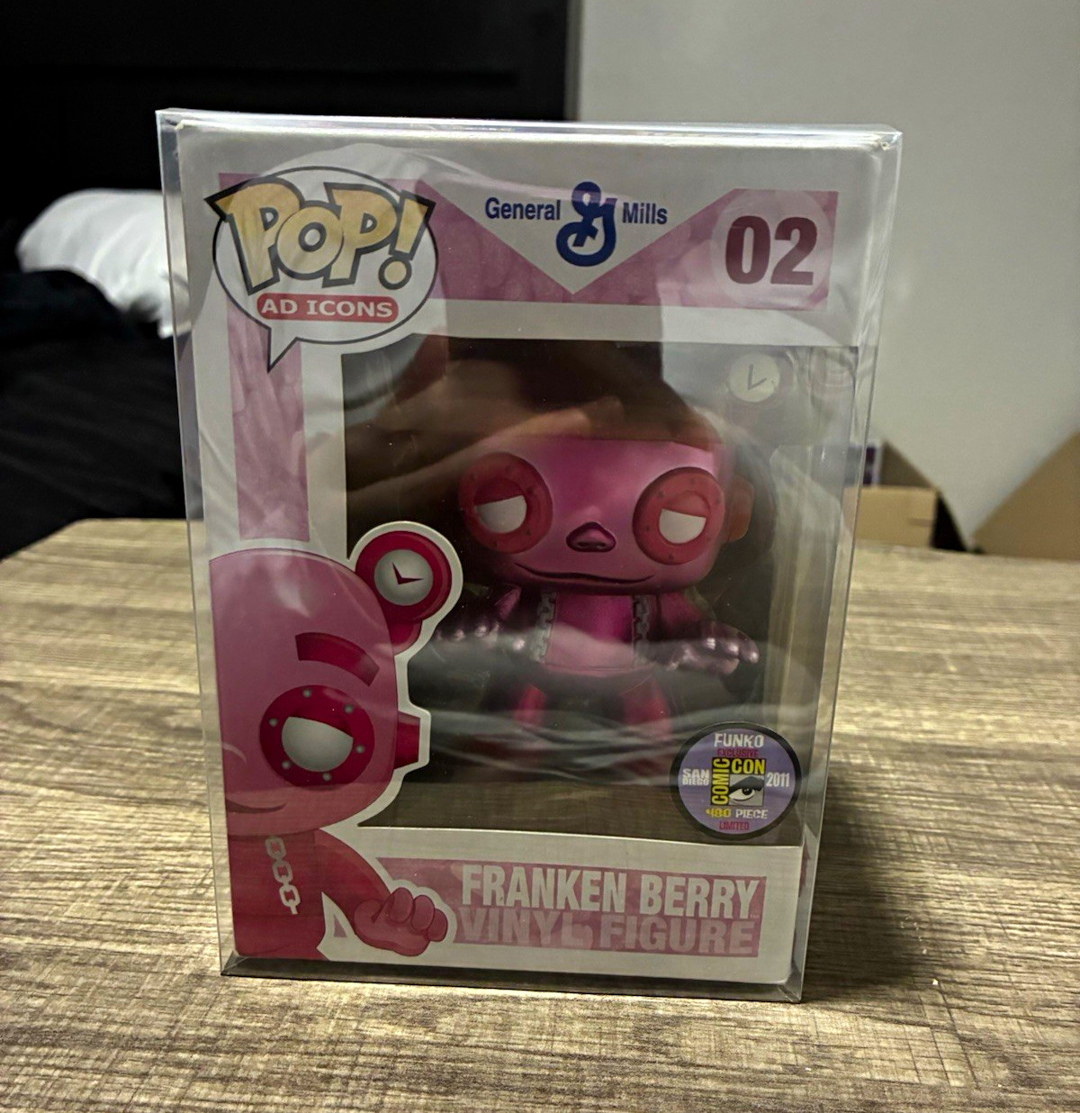 Funko Pop Ad Icons Franken Berry #02 SDCC 2011 San Diego Comic Con Exclusive