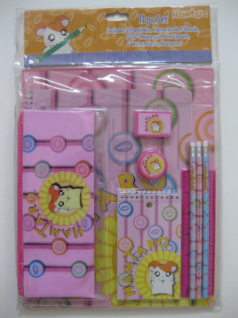 HAMTARO 11 pc Value Pack Stationery Set FACTORY SEALED HAMTARO 11 pc Value Pack Stationery Set FACTORY SEALED
