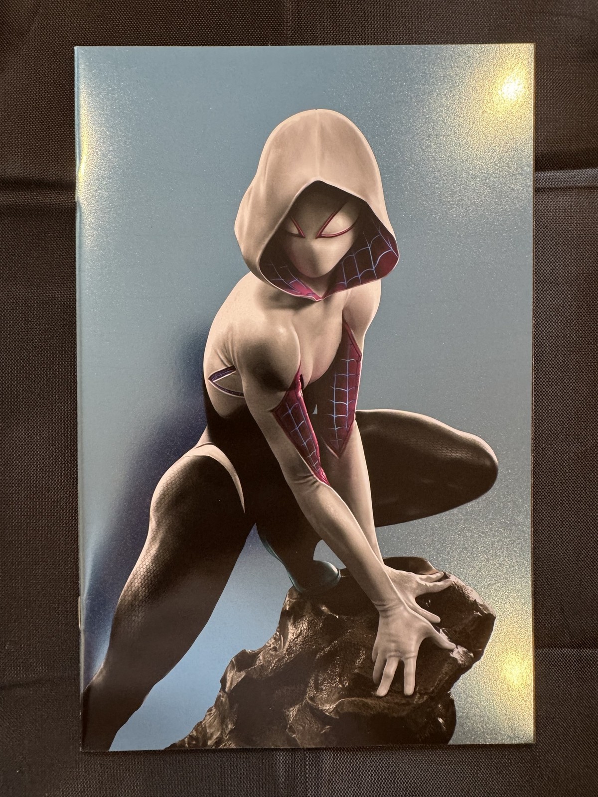 Spider-Gwen Annual #1L (2023) Rafael Grassetti Exclusive Virgin Variant NM