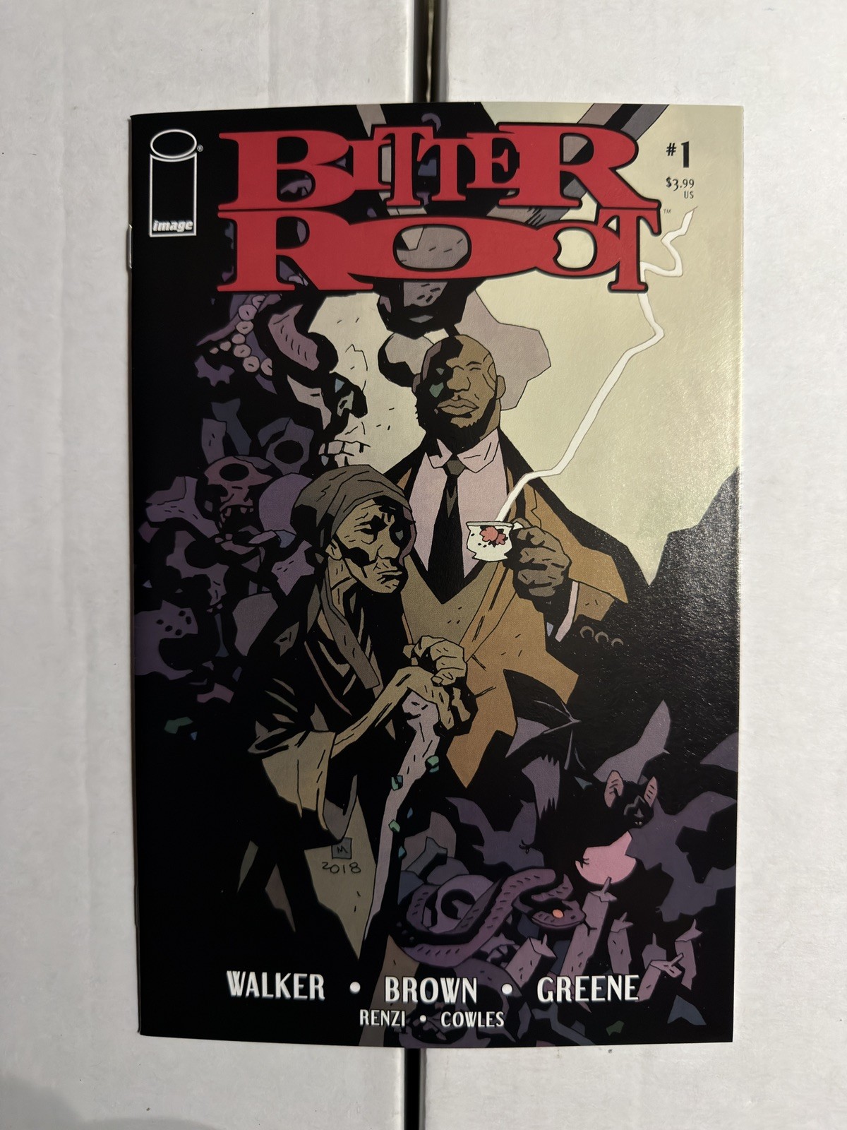 Bitter Root #1 image comics Mike mignola cover B