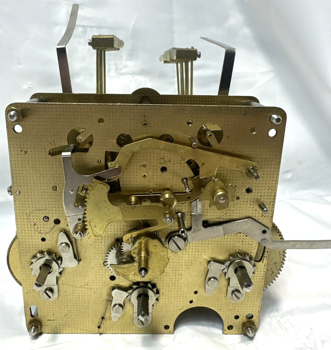 Vintage Hermle 1051-051 Triple Chime Clock Movement 48cm Germany Parts Repair