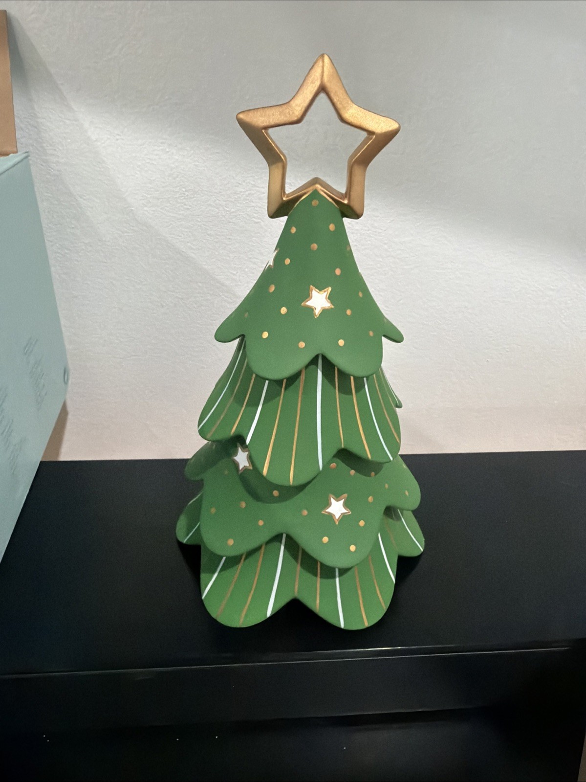 Partylite Holiday 9-inch Stackable Christmas Tree Candle Holder P9638 -NEW Partylite Holiday 9-inch Stackable Christmas Tree Candle Holder P9638 -NEW