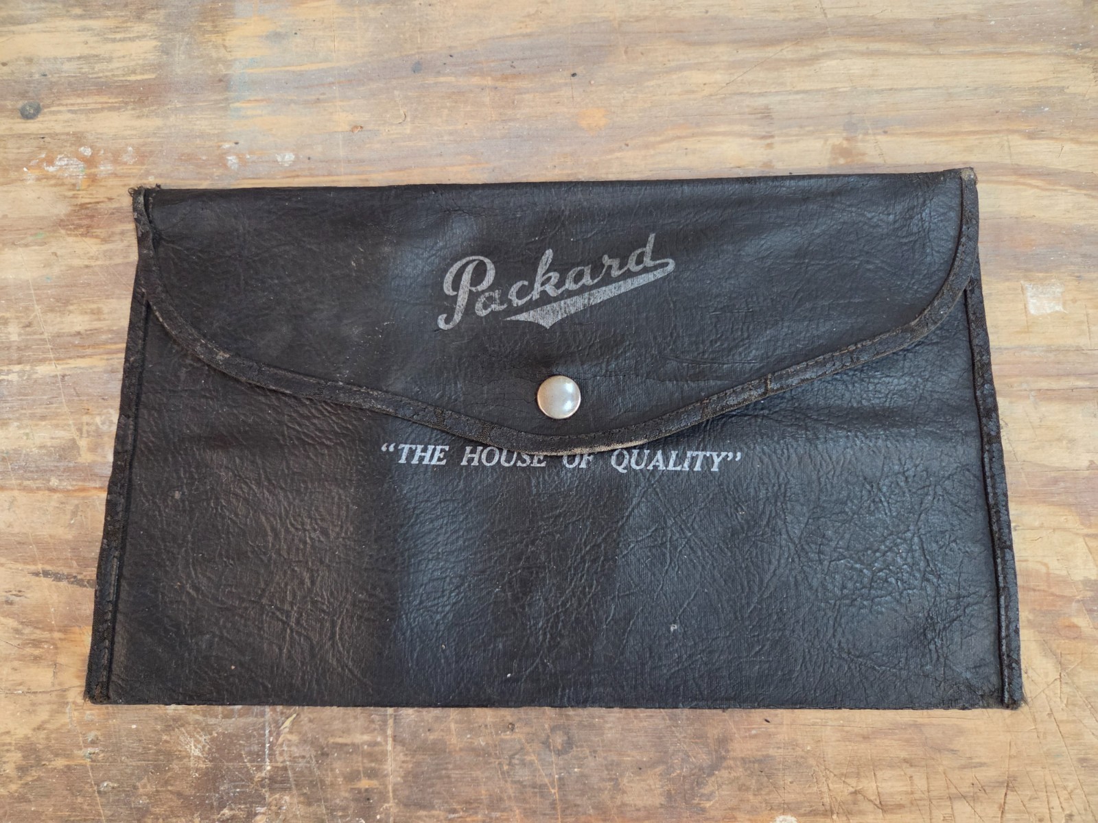 Vintage Packard document holder Vintage Packard document holder