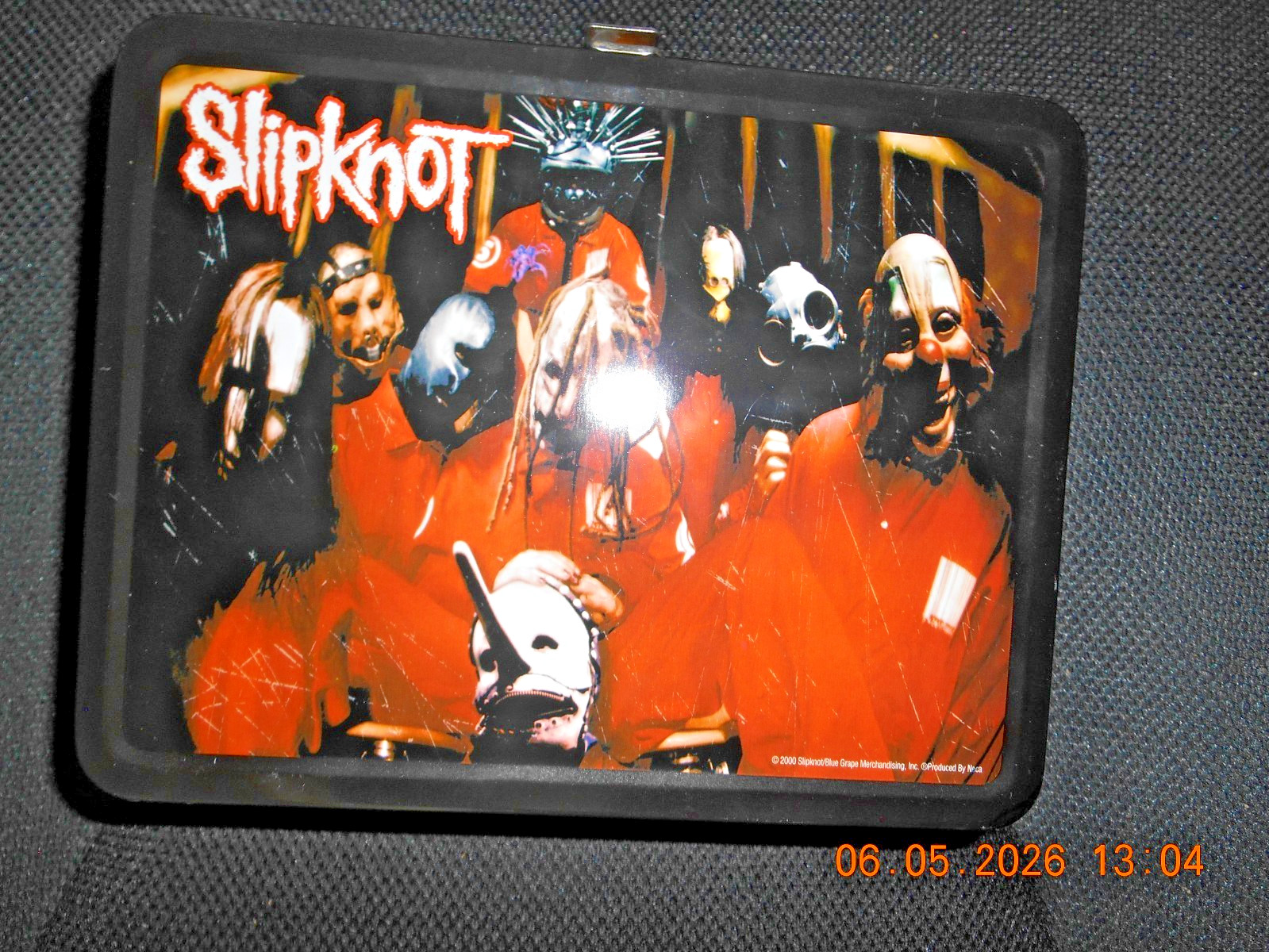 Slipknot Official Lunch Box - 9X7 Size - no thermos - rare/unique item