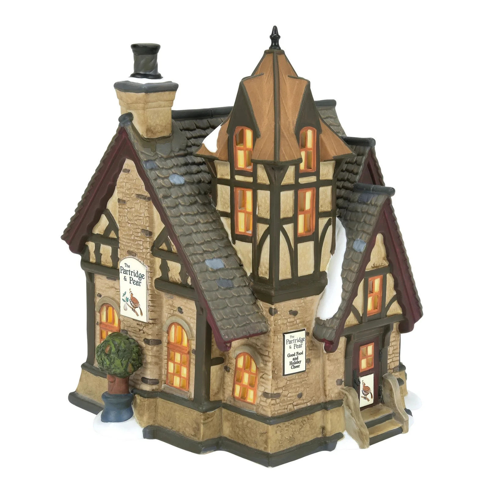 Dept 56 THE PARTRIDGE AND PEAR Dickens Village 4025253 NEW Dept 56 THE PARTRIDGE AND PEAR Dickens Village 4025253 NEW