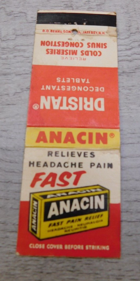 Vintage Matchbook Cover