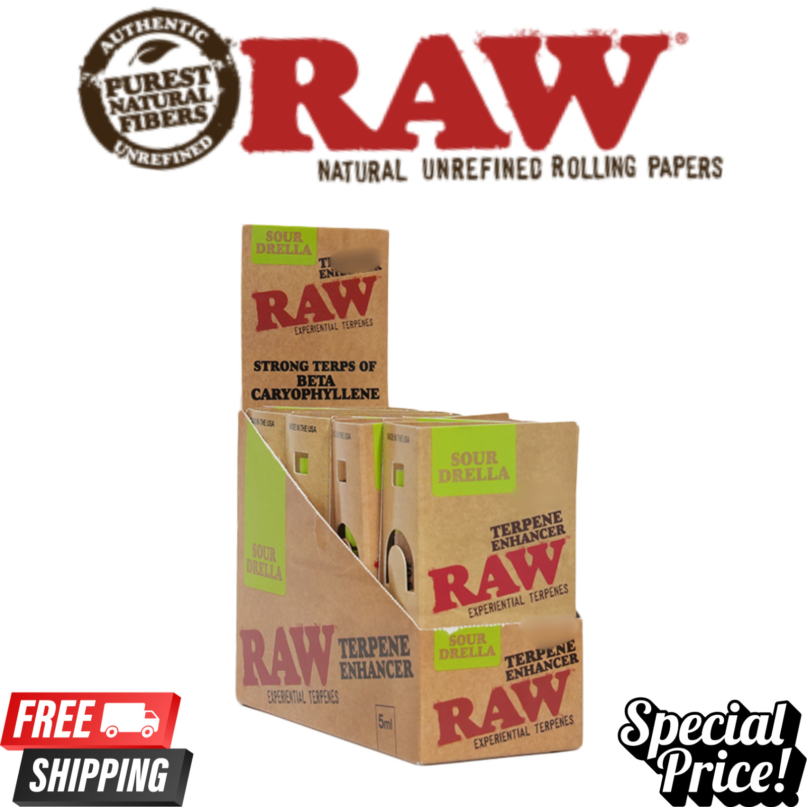RAW Spray Sour Drella - Full Box (8 Units)