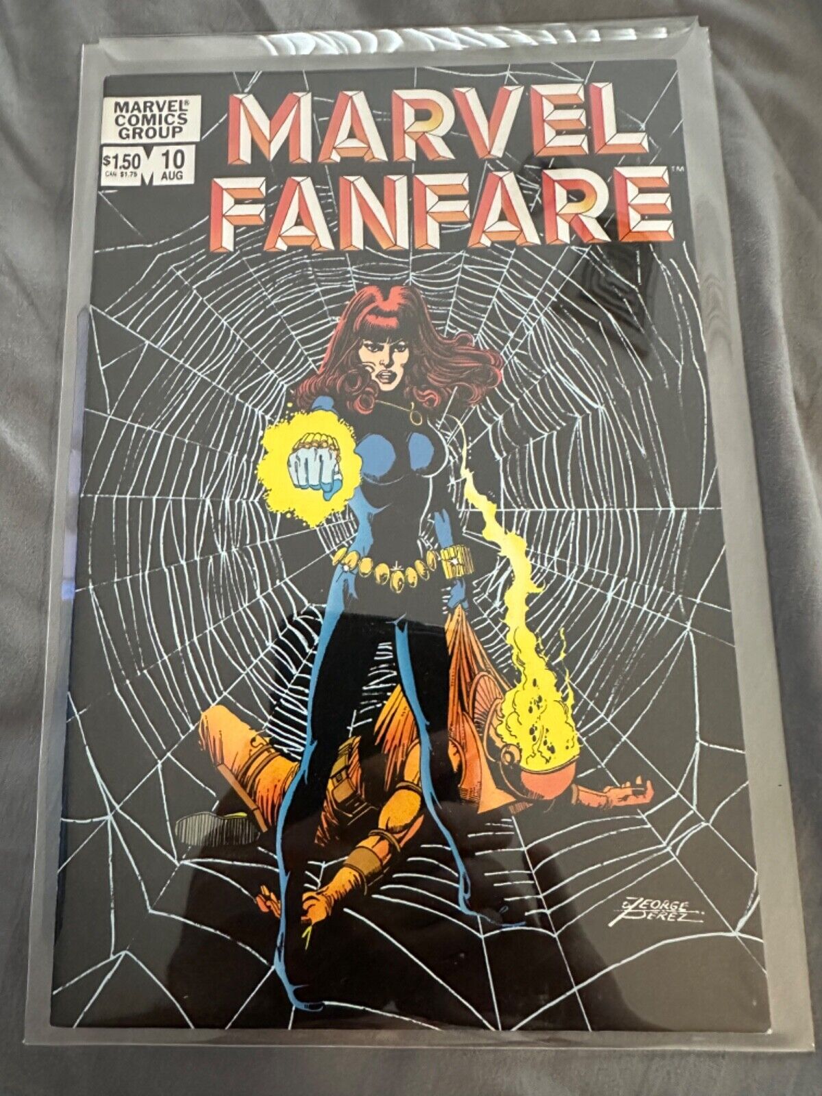 Marvel Fanfare #10 (1983, Marvel Comics) VF-WHITE PAGES