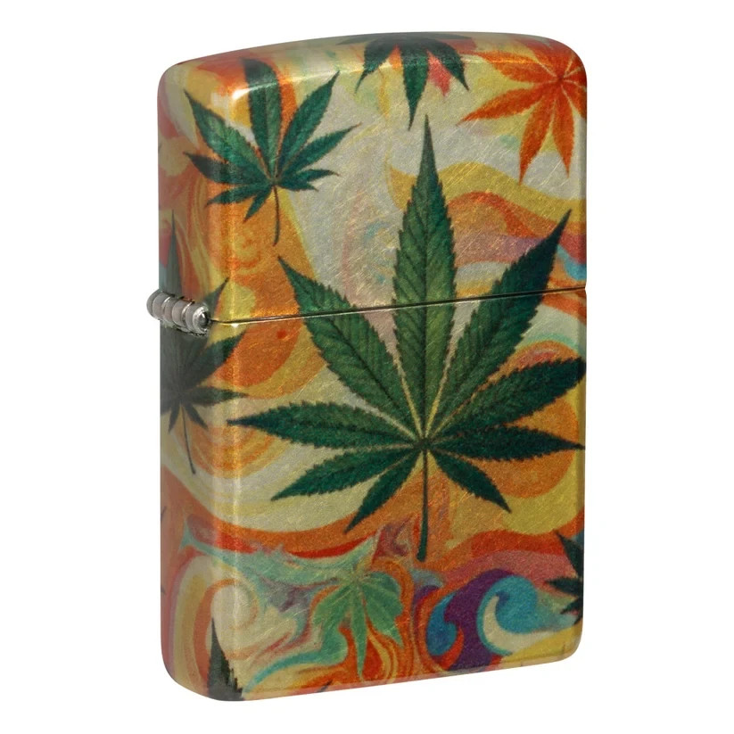 Zippo Plant Waves Design 540 Fusion Tumbled Chrome 47270 Zippo Plant Waves Design 540 Fusion Tumbled Chrome 47270