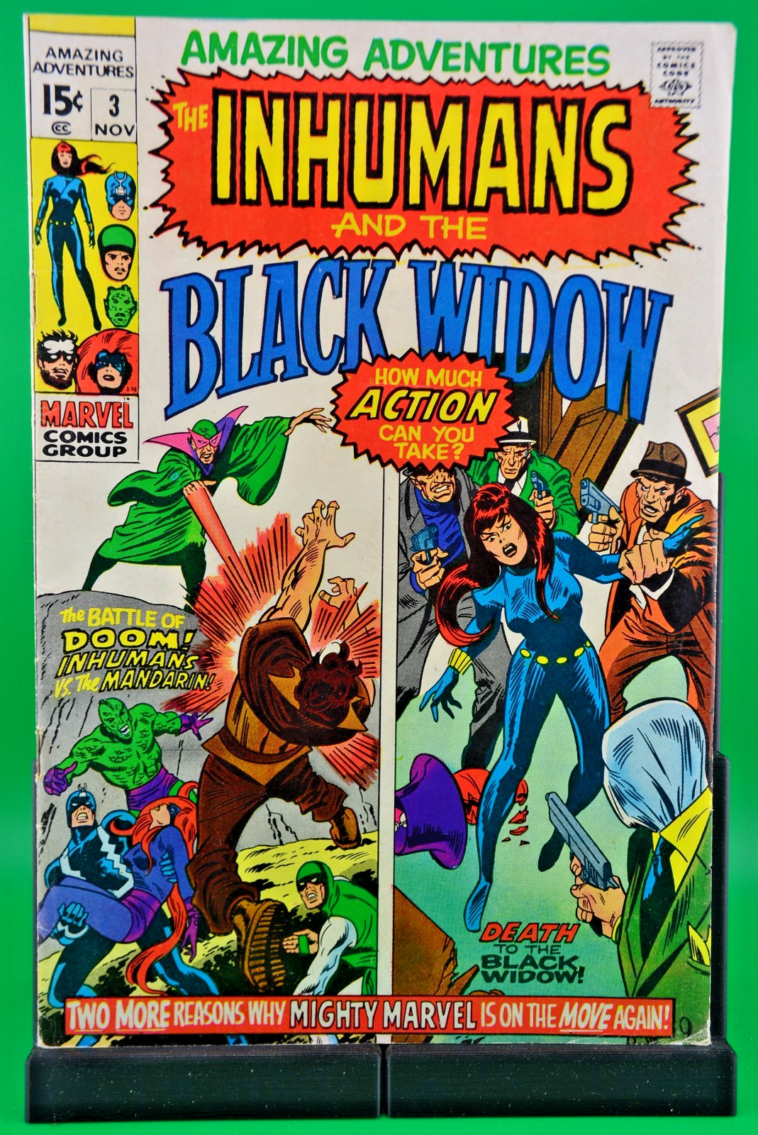 1970 Marvel Comics Amazing Adventures #3 Inhumans & Black Widow 1970 Marvel Comics Amazing Adventures #3 Inhumans & Black Widow