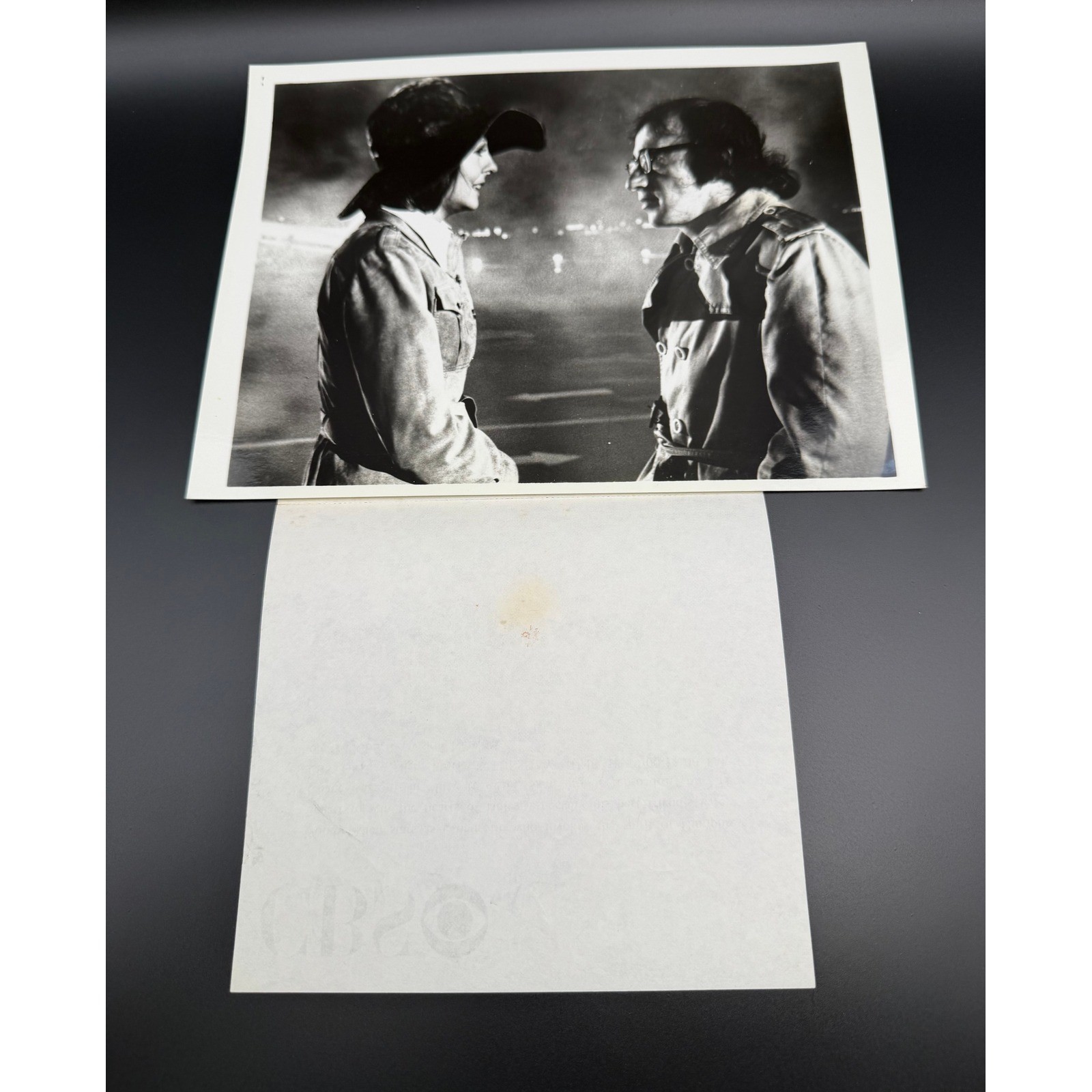 Vintage 1978 CBS Press Photo Woody Allen Diane Keaton Play It Again Sam Movie