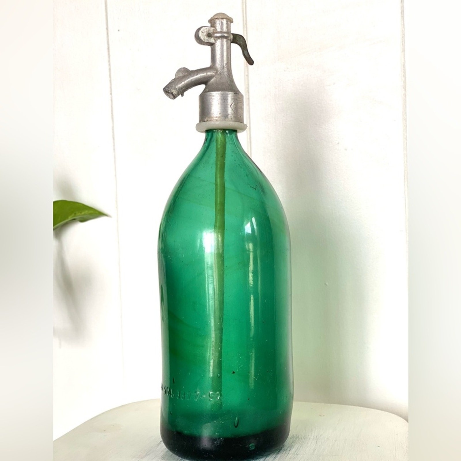 Antique Mid-Century Romanian Sibiu Seltzer Bottle