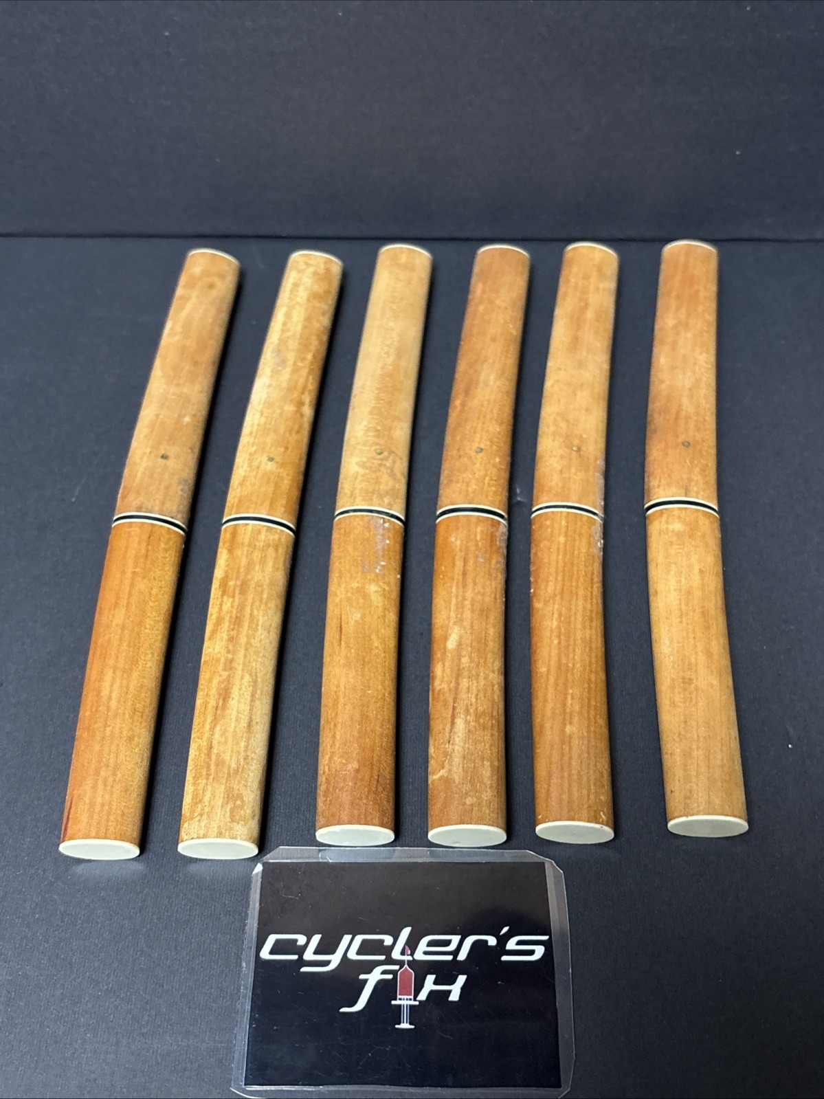 (6) Vintage Japan 8” Mini Samurai Dinning / Steak Kitchen Knife Set For Decor JP