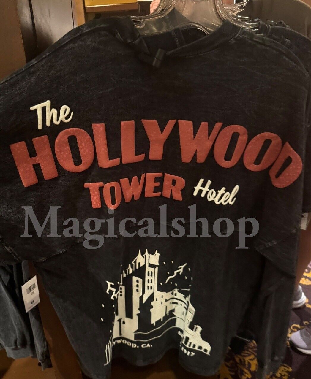 2024 Disney Parks Hollywood Studios Tower Of Terror Hotel Spirit Jersey Large
