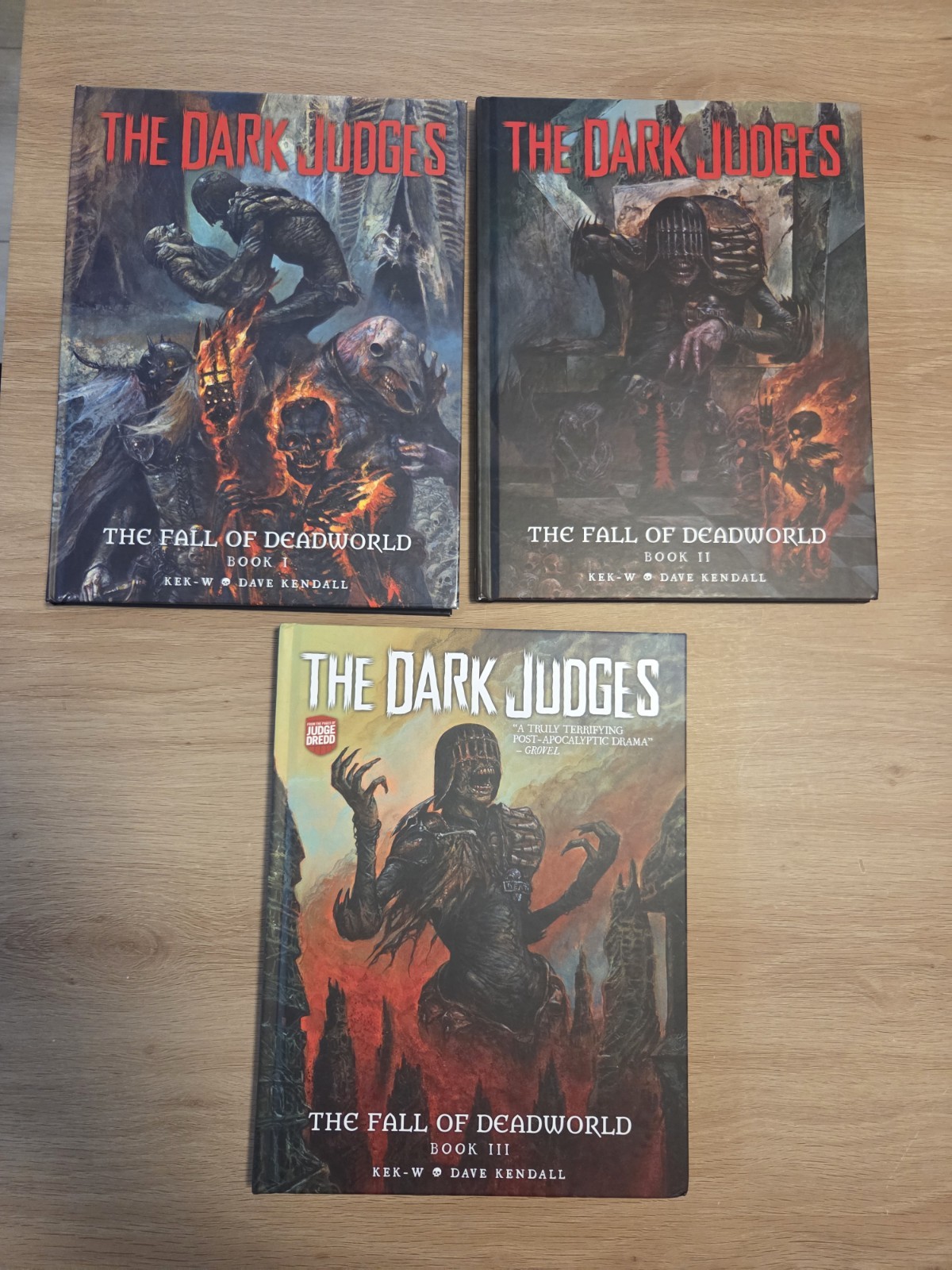 The Dark Judges - The Fall Of Deadworld, Books I, II & III ( 1, 2 & 3) Dredd