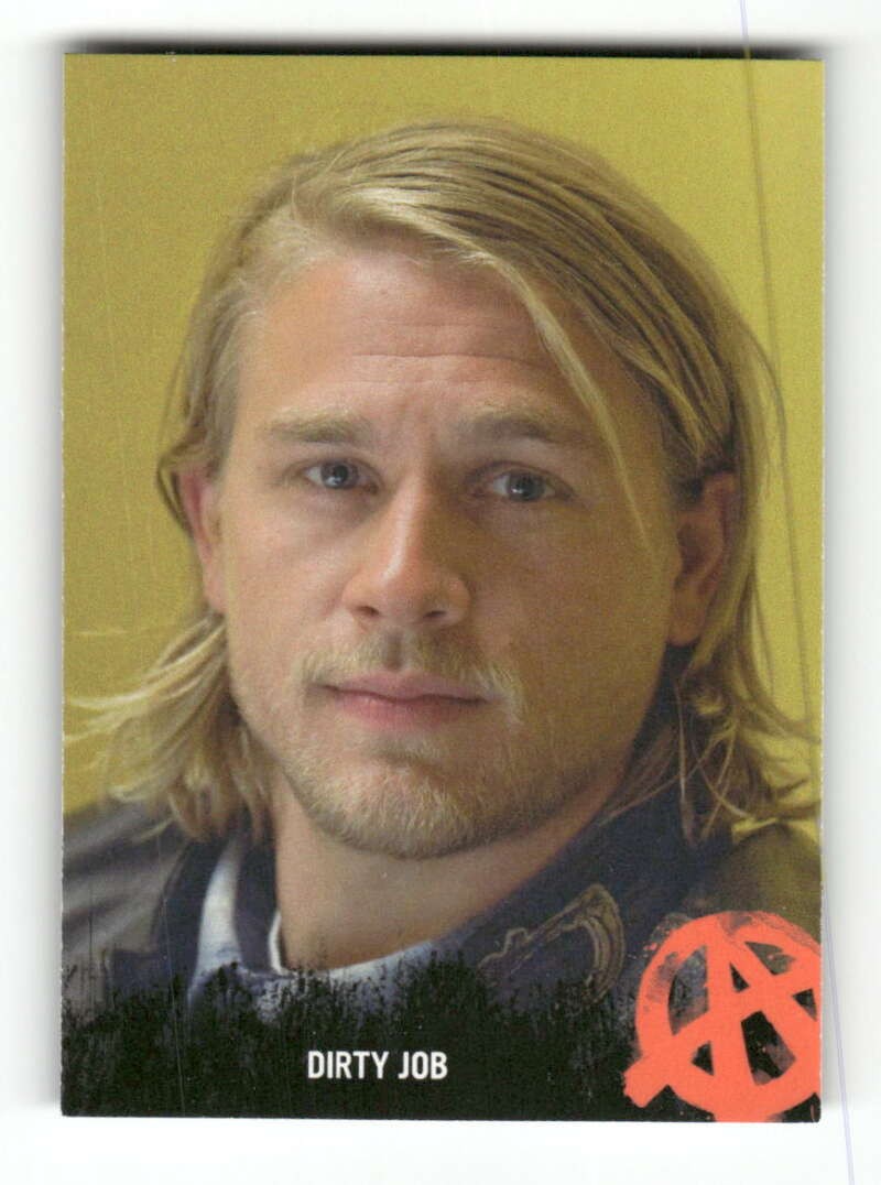 2014 Cryptozoic Sons of Anarchy #16 Jax Teller Charlie Hunnam, Theo Rossi back N
