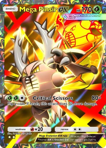 [DIGITAL] Mega Pinsir ex - Full Art - ENG - Pokemon TCG Pocket