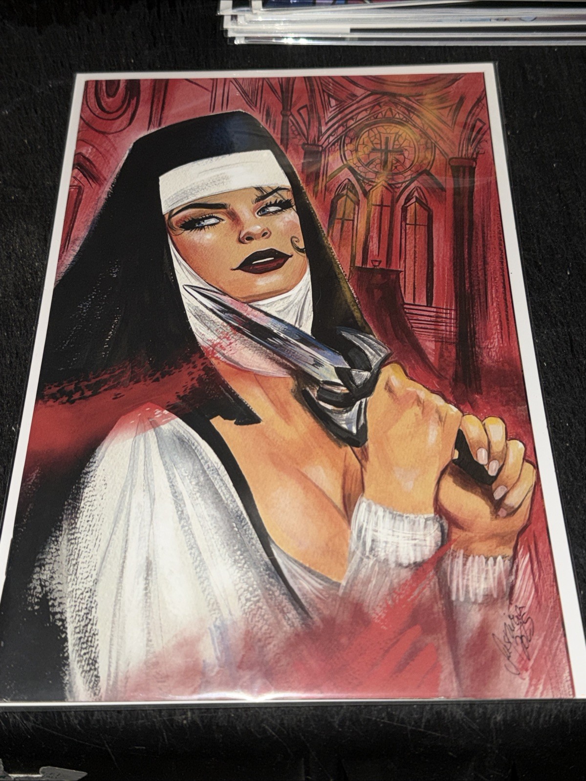 Marian Heretic #1 Boom SUSPIRIA VILCHEZ 1:25 Ratio Virgin Variant 2025
