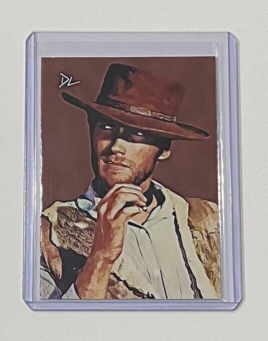 Clint Eastwood Limited Edition Artist Signed Man With No Name Trading Card 2/10