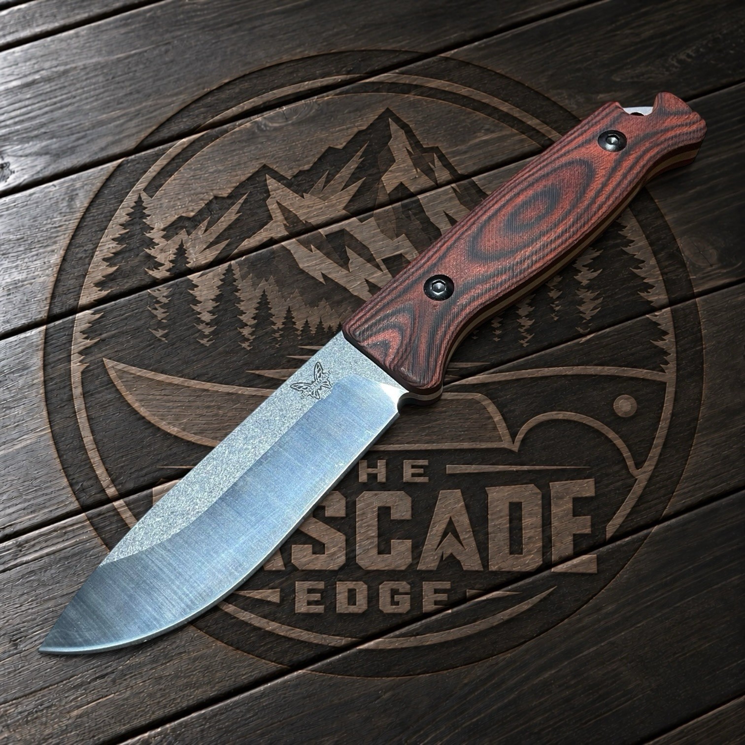 Benchmade 15002 Saddle Mountain Skinner S90V Richlite Fixed Blade Hunting Knife