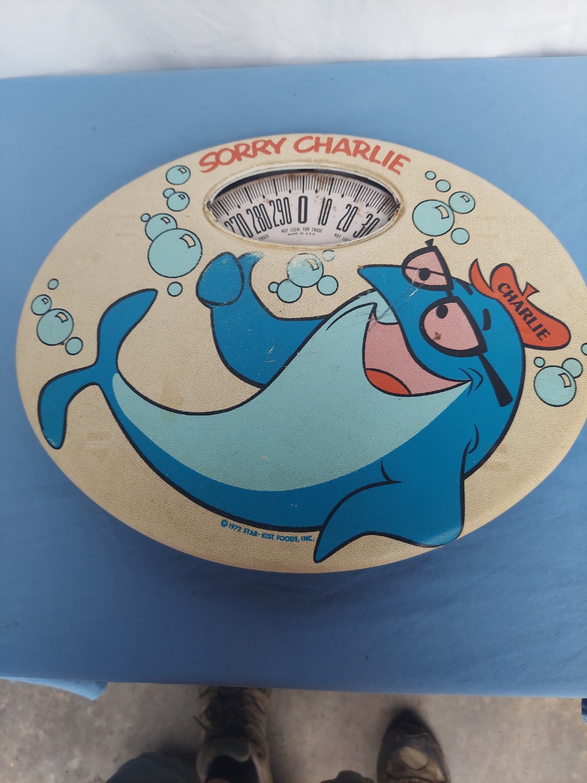 Vintage Star-Kist Tuna Promotional Bathroom Scale \
