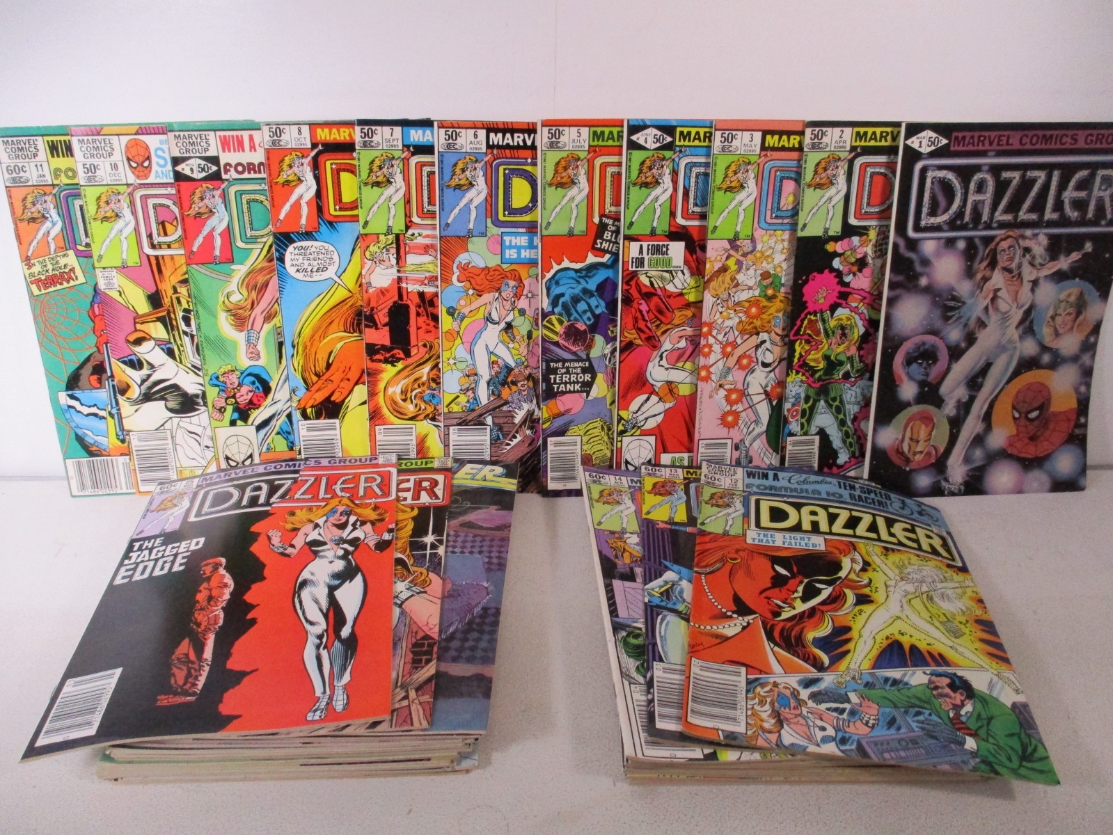 DAZZLER 1-42 COMPLETE SET 1981-1986 Marvel Comics (s 16356)