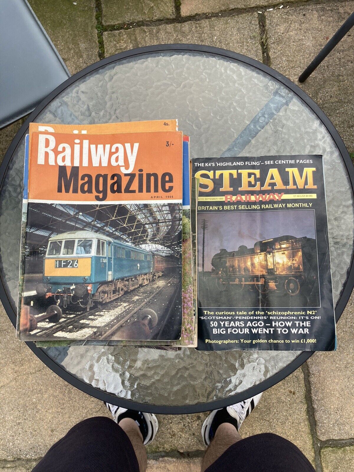 54 Vintage Railway Magazines 1966-1976