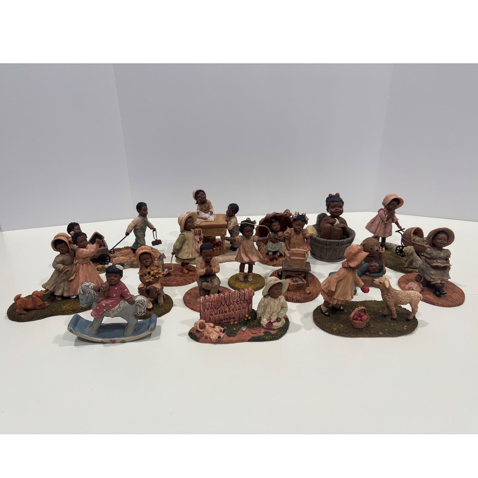 Lot of 16 Miss Martha's Collection Enesco Figurines