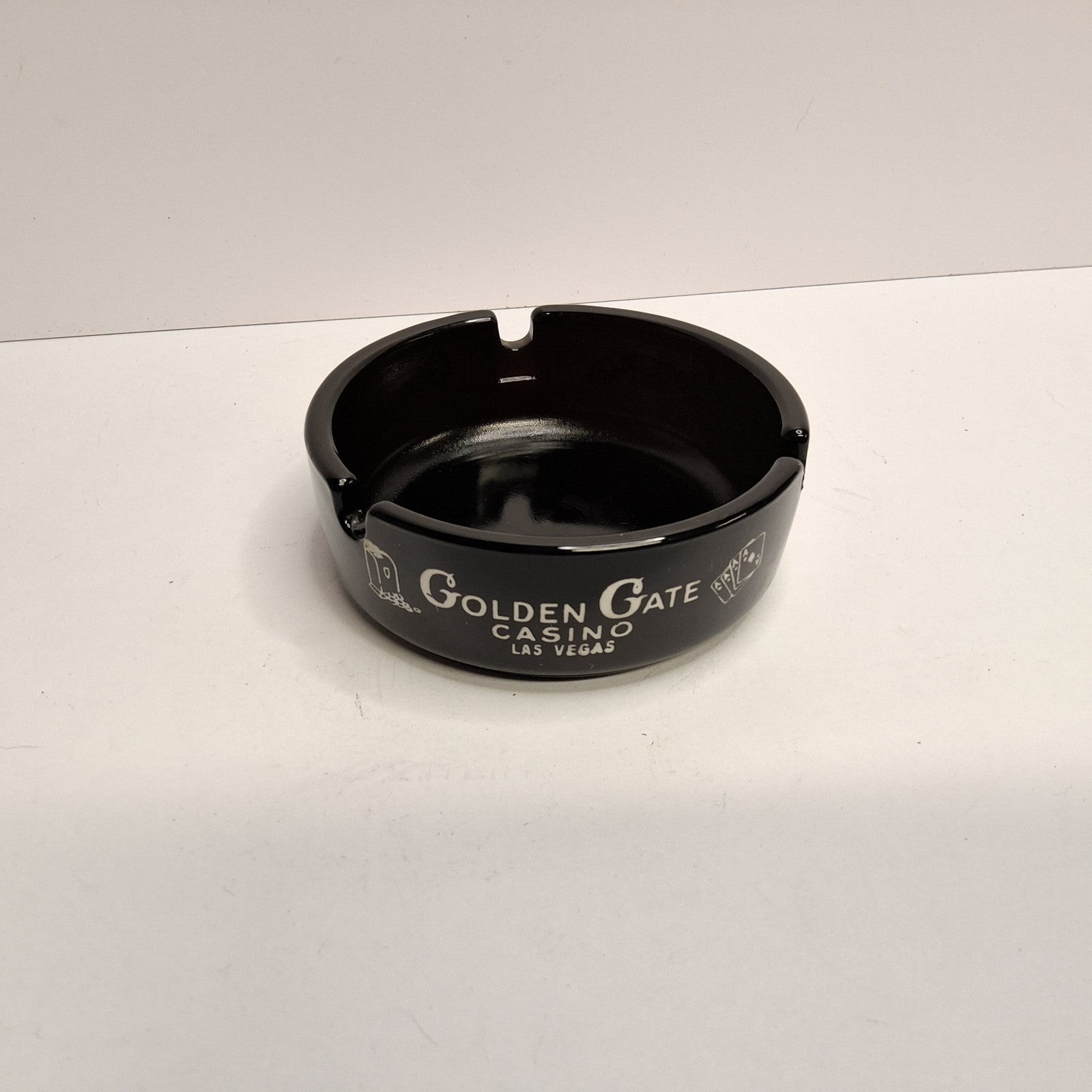Vintage Las Vegas Golden Gate Casino Gambling Memorabilia Ashtray Vintage Las Vegas Golden Gate Casino Gambling Memorabilia Ashtray