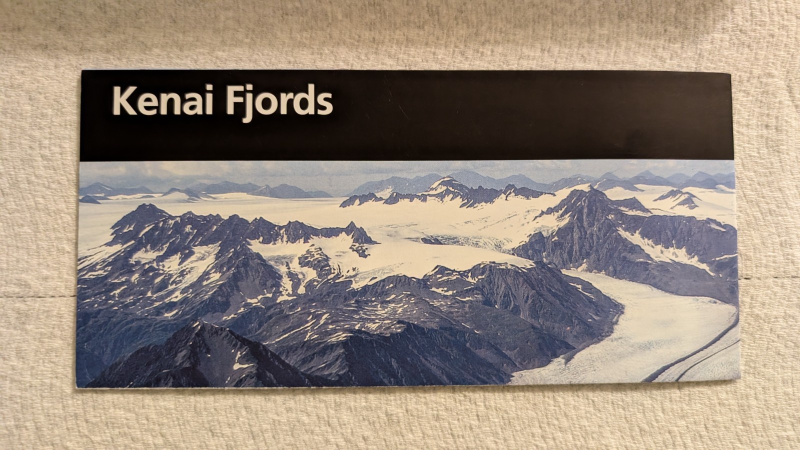 Kenai Fjords National Park Map Unigrid Brochure Newest Version NPS 2026 Alaska