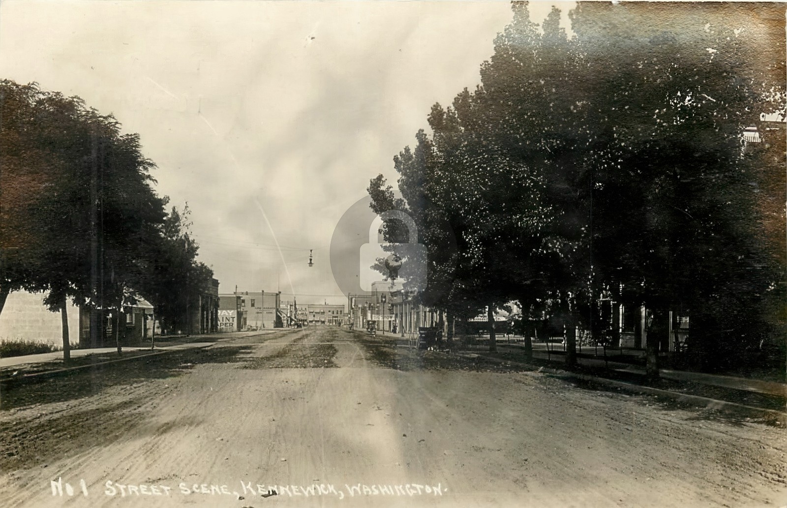 1915 Kennewick Washington Street Scene #1 RPPC Photo Postcard COPY 1915 Kennewick Washington Street Scene #1 RPPC Photo Postcard COPY