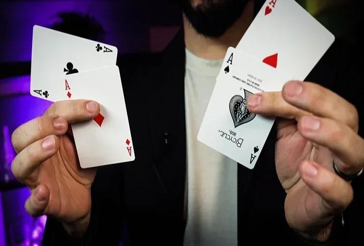 Switch a Two by Mark Mason Close Up Card Magic Trick Gimmick for Mentalism