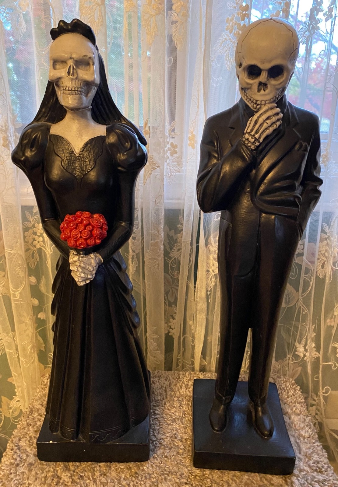 Arteology Skeleton Bride & Groom Figures