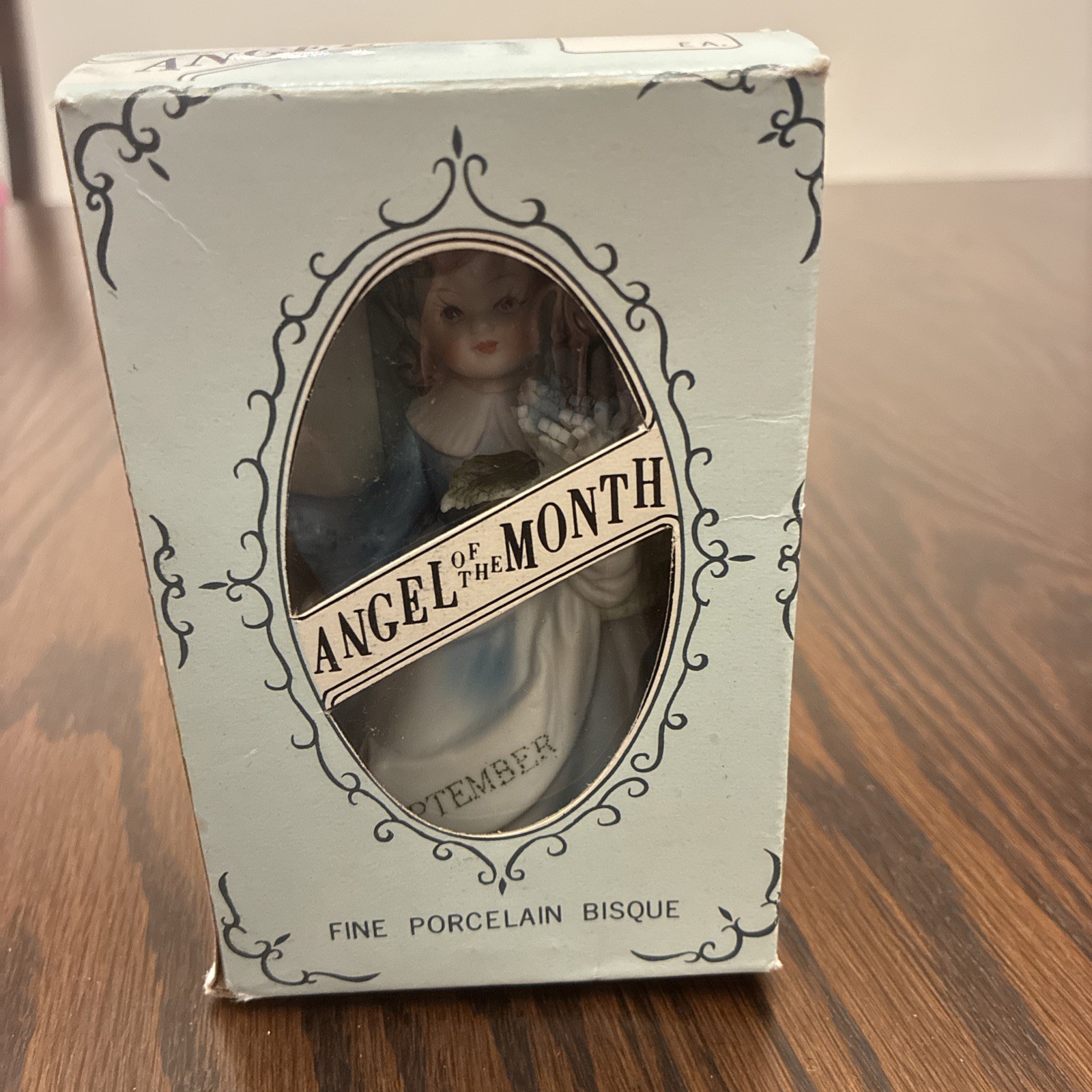 Vintage Norleans Porcelain Angel Figurine, September