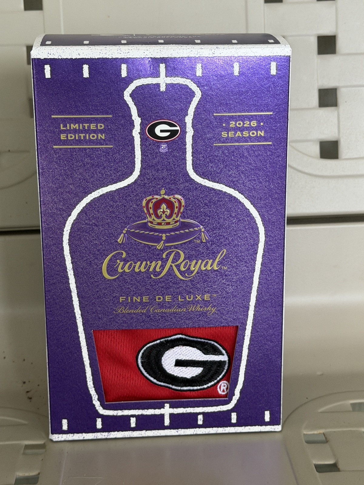 Crown Royal 2026 Season Limited edition Box and Georgia bag only