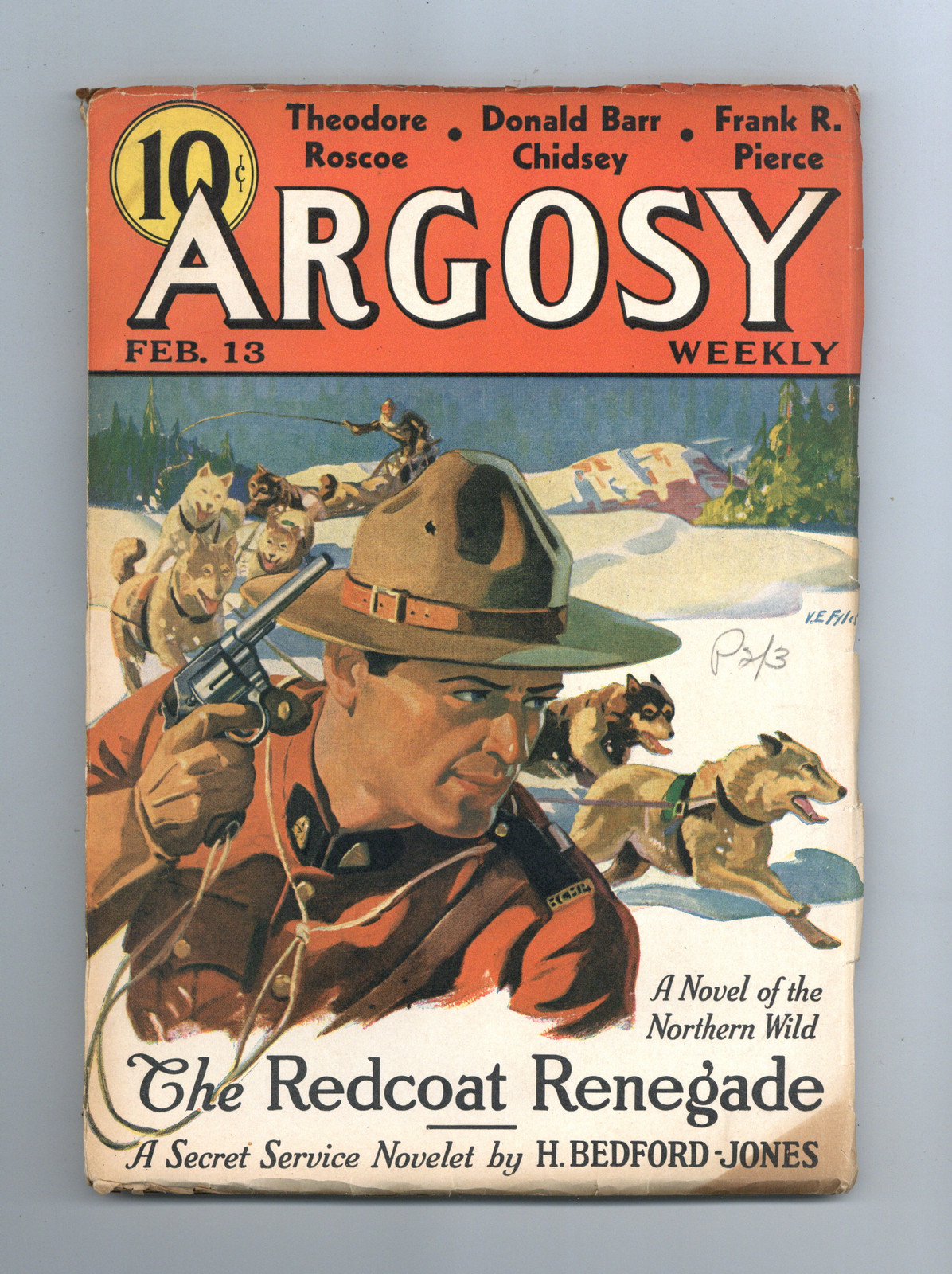 Argosy Part 4: Argosy Weekly Feb 13 1937 Vol. 270 #6 FN+ 6.5