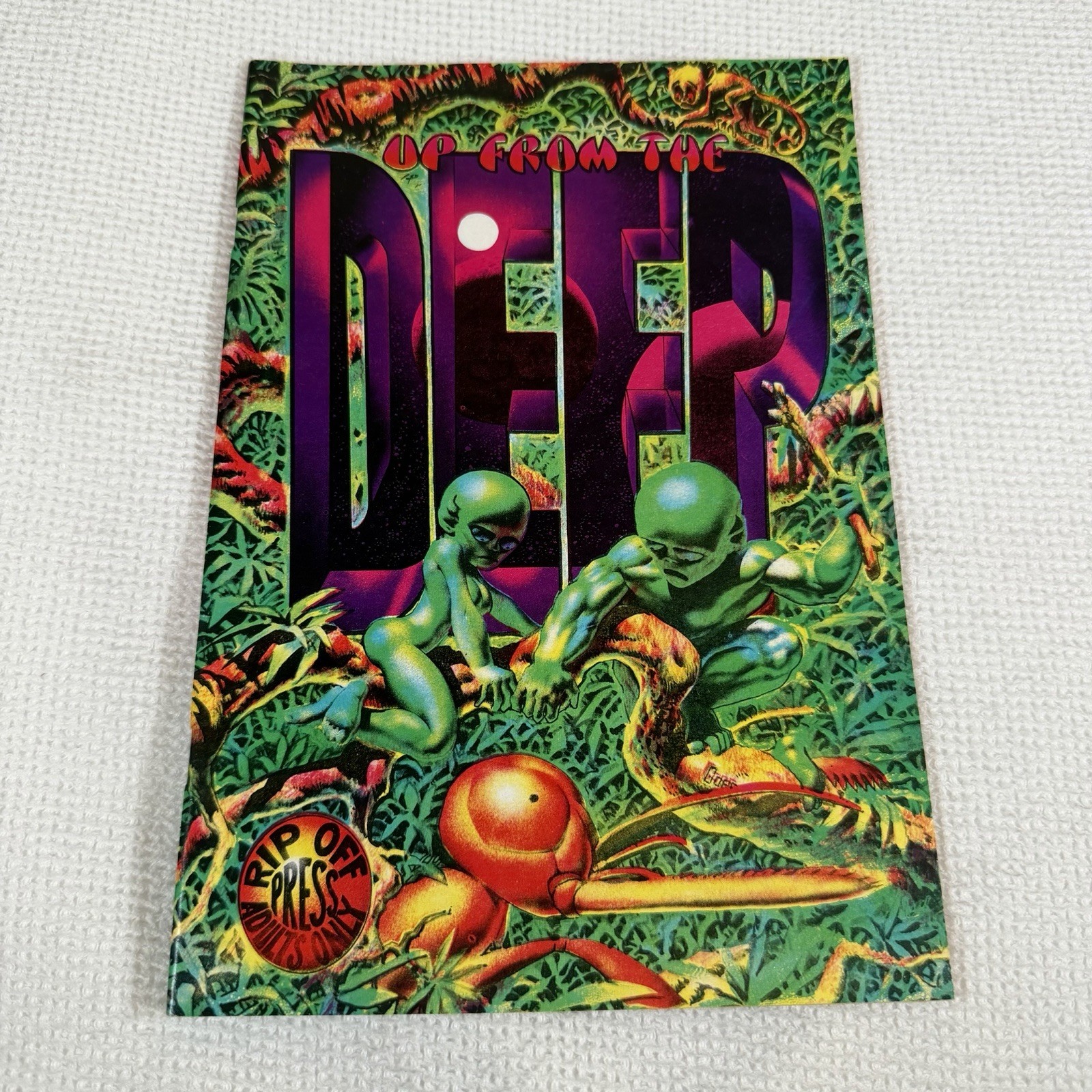 Up From The Deep # 1 VF Rip Off Comix Comic Book Underground 23 J285