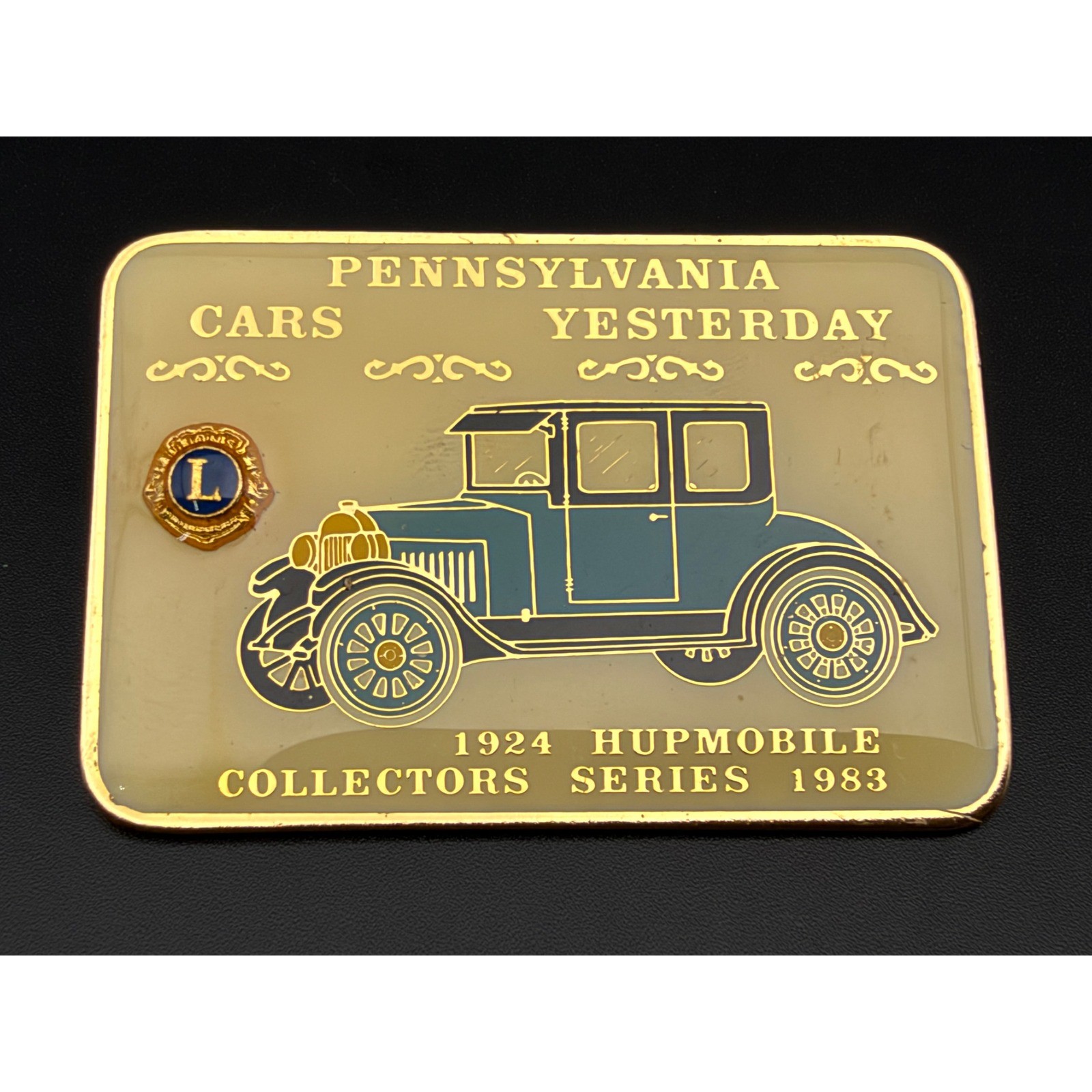 Vintage Lions Club 1983 Pennsylvania Cars Yesterday 1924 Hupmobile Pin Vintage Lions Club 1983 Pennsylvania Cars Yesterday 1924 Hupmobile Pin